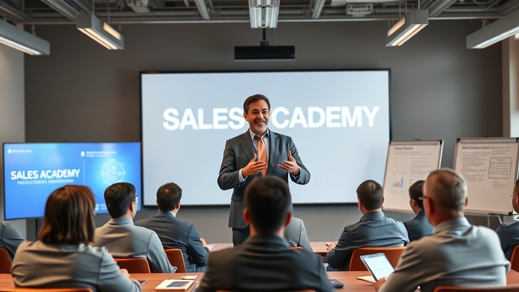 מה הופך את SALES ACADEMY לשונה