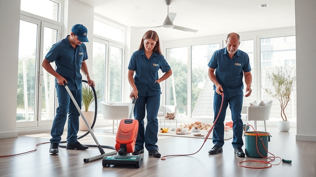 איך נראה תהליך ניקוי בית לאחר שיפוץ אצל מקצוענים